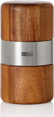Млин для мускатних горіхів, 11,3 см, дерево/нержавіюча сталь AdHoc