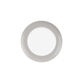 Тарілка для сніданку 22,5 см, біло-сіра Liberty Pure Colors Seltmann Weiden