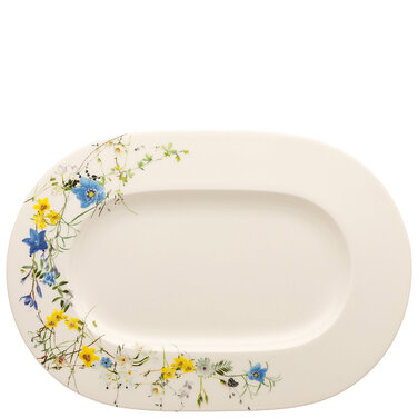 Тарілка 34 x 24 см овальна Fleurs des Alpes Brillance Rosenthal