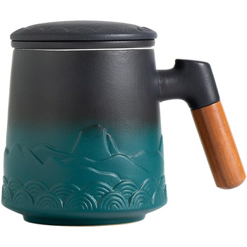 Кружка с крышкой и ситечком, 500 мл Zens