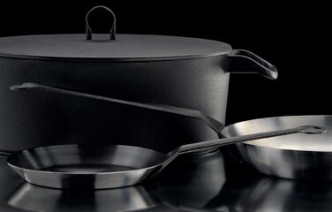 Жаровня 32х23х11,5 см чорна Cintura Orione Alessi