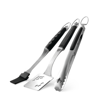 Набір із 3-х предметів із нержавіючої сталі Napoleon President's Edition (щипці, лопатка, пензлик) 70036 Код: 010501