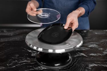 Вращающаяся профессиональная подставка для тортов Sallys