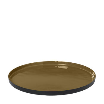 Підношення з поліпропілену 30 см Dull Gold Viso Blomus