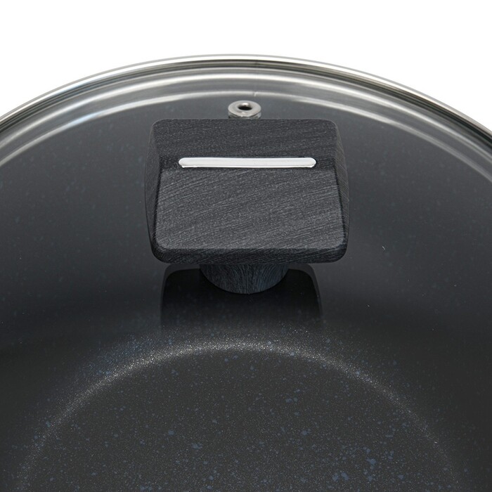 Каструля зі скляною кришкою 22 см 3,36 л Fissman