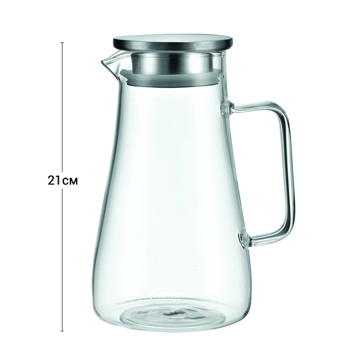 Глечик Fissman ACQUA для гарячих та холодних напоїв 1200 мл (6440)