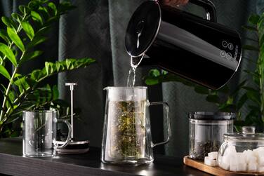 ARDESTO Електрочайник AEKL-X53E/1.7 л/2200 Вт/подвійні стінки/LED дисплей/Otter контроль/чорний