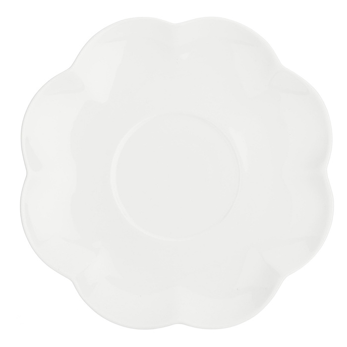 Чашка большая с блюдцем La Porcellana Bianca VILLADEIFIORI, фарфор, 450 мл