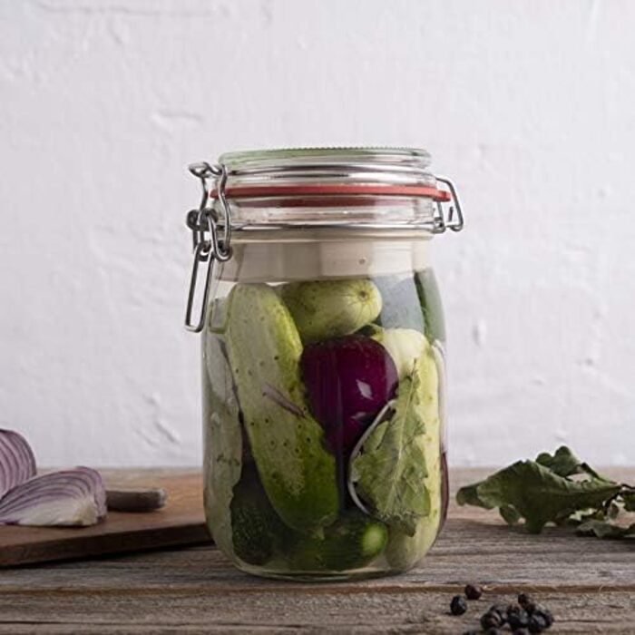 Набір з 4 банок для консервації SOFTCOREFOOD