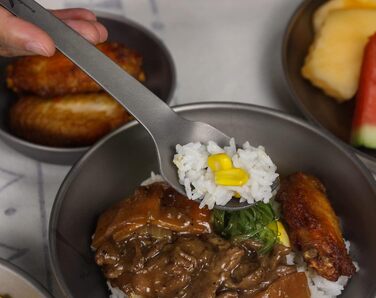 Титанові столові прилади для кемпінгу Boundless Voyage