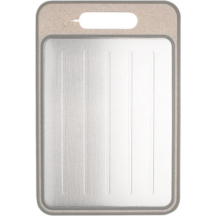 Дошка для розморожування та нарізання 31,1 х 21 см, білий/бежевий SMELEYOU