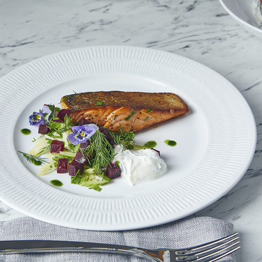 Тарілка 27 см, Incise Porcelain Solara, GenWare