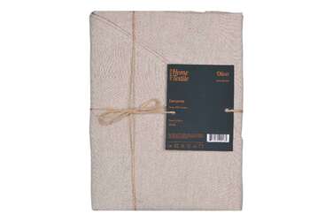 ARDESTO Скатерть Oliver, беж, D-136см, 100% хлопок