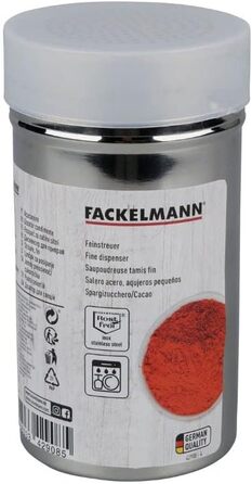 Шейкер з кришкою 7x13 см, тонкий Fackelmann