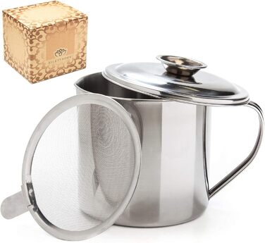 Контейнер для сбора жира 1,2 л, нержавеющая сталь Aulett Home