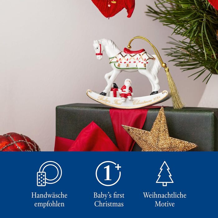 Ялинкова іграшка Коник-гойдалка Villeroy & Boch