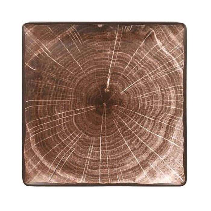 Тарелка квадратная Rak Woodart 30 см Oak Brown WDEDSQ30OB