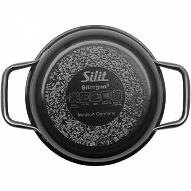 Каструля висока 18 см, чорна Compact Silit