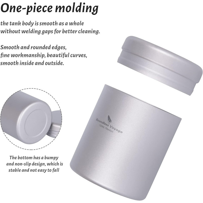 Зовнішня портативна консервна банка для кавових приправ Boundless Voyage