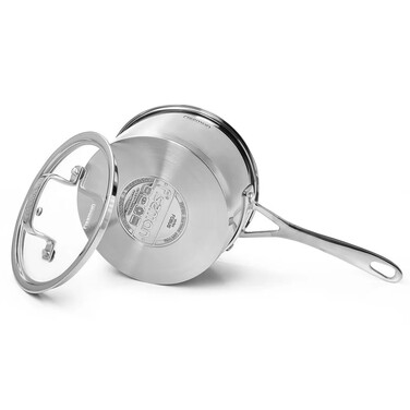 Ківш Fissman FOBUS 16x8 см / 1,6 л з кришкою (5380)