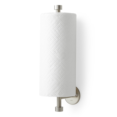 Держатель для бумажных полотенец 36х7х10 см металлик Cappa Umbra