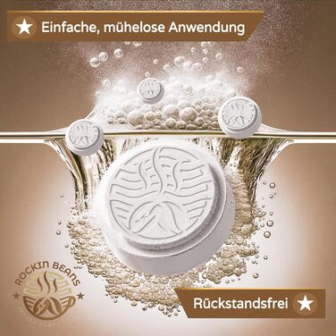 Таблетки для чищення кавомашин 100 шт Rockin Beans