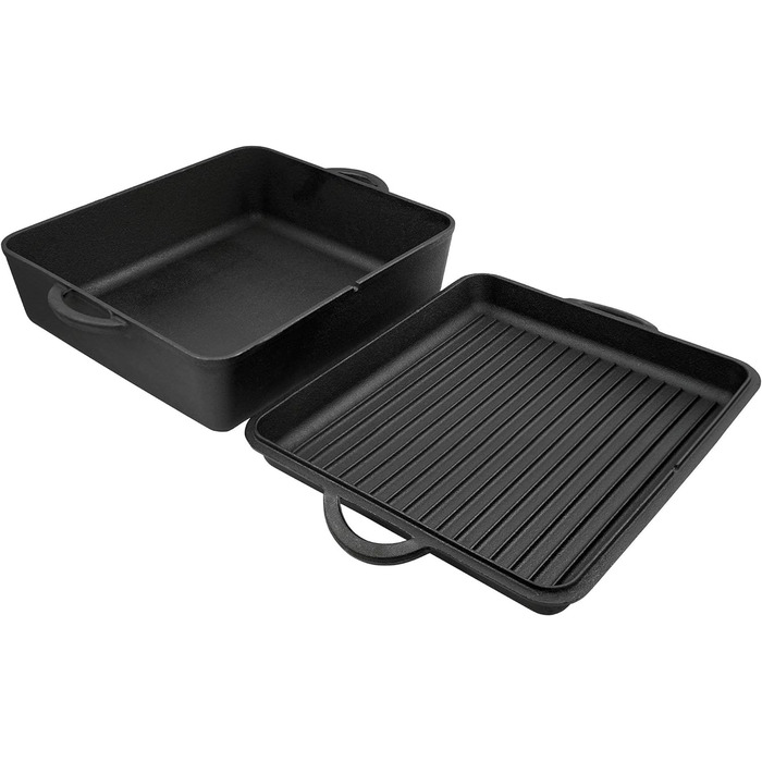 Голландская жаровня 9,5 л с крышкой-сковородой BBQ-Toro