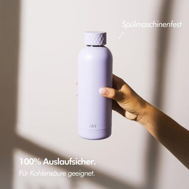 Термопляшка 500 мл, лаванда KIVY