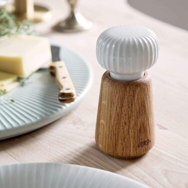 Млин для спецій Khler Hammershøi - зручний данський млин для спецій, (антрацитовий сірий, H14 см, одинарний)