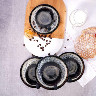 Турецьке чайне блюдце на 4 персони, 300 мл KARACA