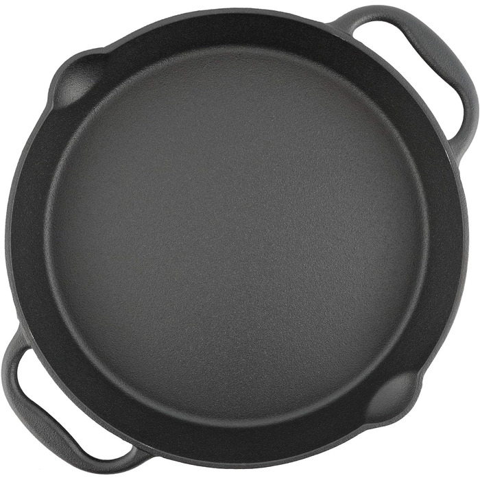 Сковорода-гриль чавунна 35 см з ручками BBQ-Toro