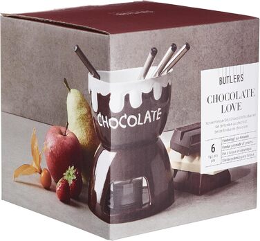 Набір для шоколадного фондю з 4 виделками, 480 мл BUTLERS