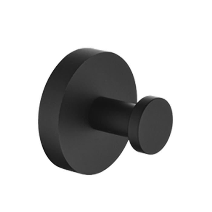 Гачок настінний 5 см, чорний Vialex