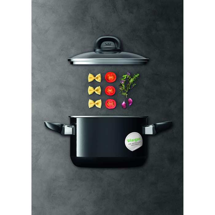 Набір каструль із скляними кришками, 7 предмети Modesto Line Silit