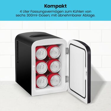 Міні-холодильник 4 л чорний Iceman