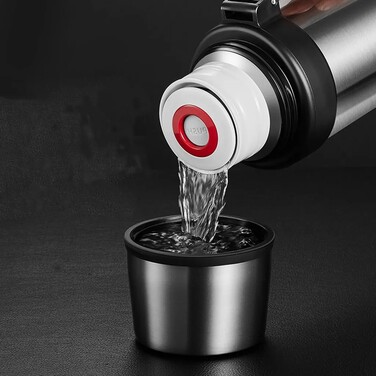 Термос Fissman 1500 мл цвет серебристый (9870)