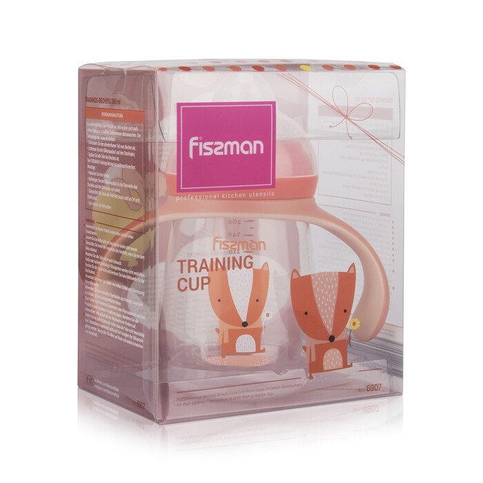 Бутылка для кормления Fissman 260 мл с ручками (6907)