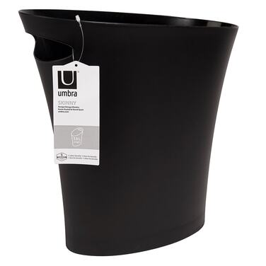 Контейнер для сміття 7,5 л чорний Skinny Umbra