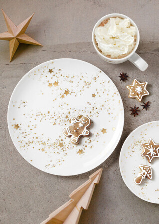 Тарелка сервировочная 21 см Golden Stars Liberty Seltmann Weiden