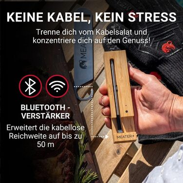 Термометр для м'яса з радіусом дії 50 м MEATER