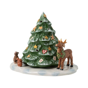 СтатуеткаЯлинка з лісовими тваринами 23 x 17 x 17 см, Christmas Toys Memory Villeroy & Boch