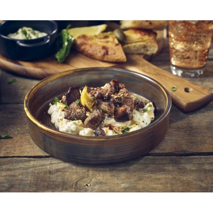 Миска плоская круглая 21 см, 775 мл, Terra Porcelain Rustic Copper, GenWare