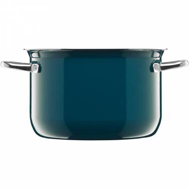 Каструля висока 18 см, зеленувато-синя Compact Silit