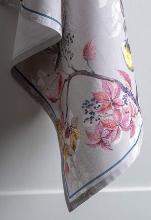 Набір із 3 багатоцільових кухонних рушників Maison d&39 Hermine Rural Christmas, 100 бавовна Барні рушники День подяки/Різдво (50 см x 70 см) (Рівнодення сірий)