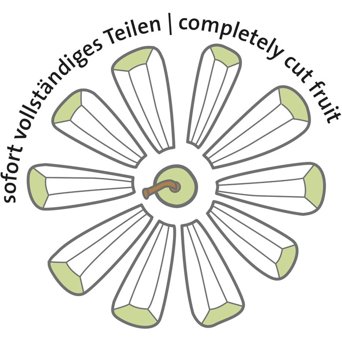 Дровокол для яблук і груш Westmark/Fruit Corer, ø 9 см, алюміній/нержавіюча сталь, срібло 51102260 (Divisorex Special)