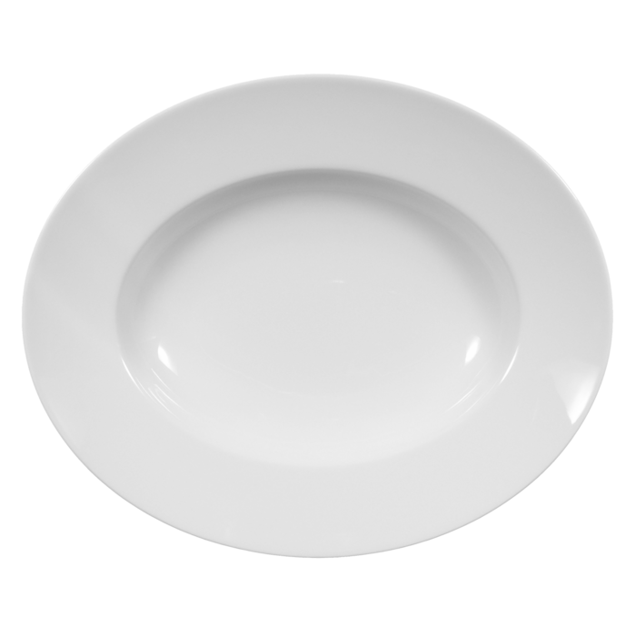 Тарілка для пасти овальна 32 см біла Lukullus Seltmann