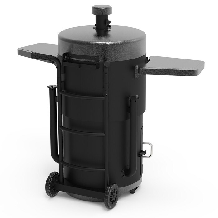 Угольный смокер Pit Boss Champion, бочковая форма, коптильня-гриль, 10806 Код: 011111