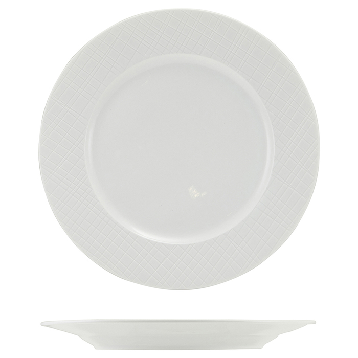 Тарілка 20 см, Incise Porcelain Lavara, GenWare