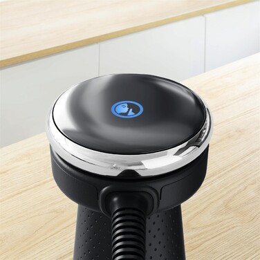 Tefal Блендер заглибний Quickchef+, 1000Вт, 4в1, чаша-800мл, чопер-500мл, кухонний комбайн 5в1, турборежим, сіро-чорний