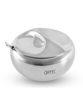 GIPFEL Цукорниця з кришкою та ложкою BONJOUR, 520мл 7121 GIPFEL